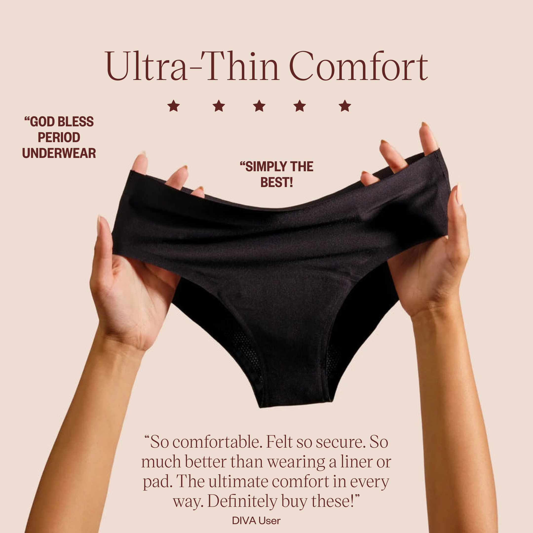 DIVA™ Reusable Period Underwear